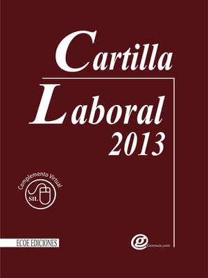 cover image of Cartilla laboral 2013